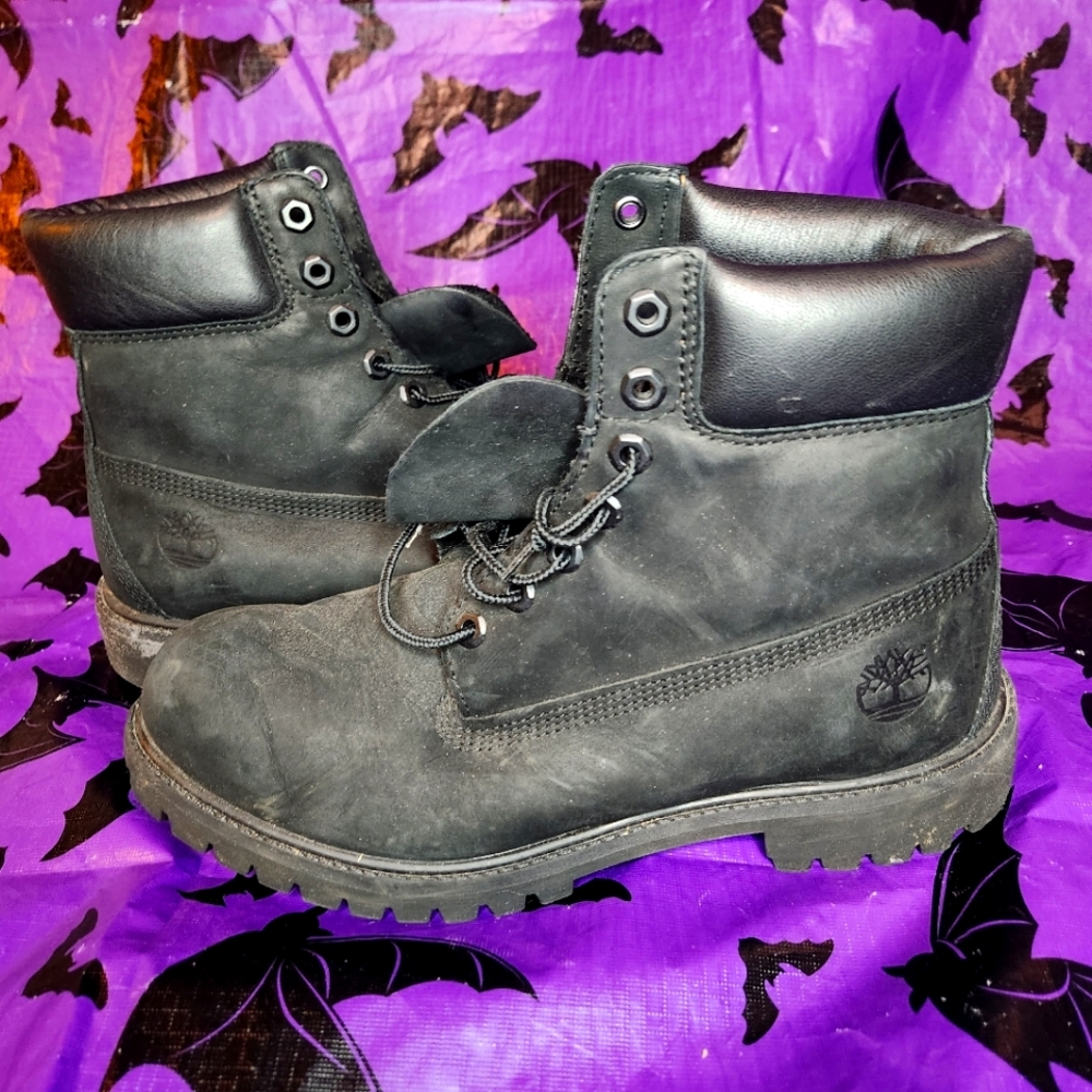 Men's us size 9.5 Timberland black boots